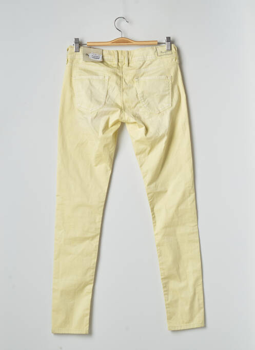 Pantalon slim jaune PEPE femme
