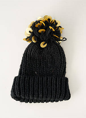 Bonnet noir ZEB STYLE LAB  femme