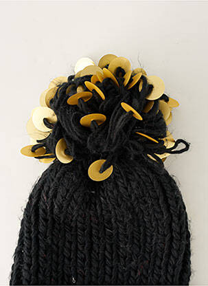 Bonnet noir ZEB STYLE LAB  femme