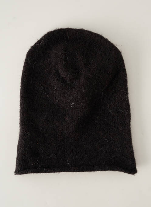 Bonnet noir PIECES pour femme