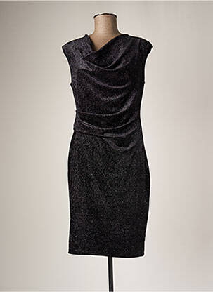 Robe mi-longue noir MOLLY BRACKEN femme