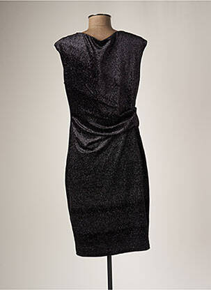 Robe mi-longue noir MOLLY BRACKEN femme