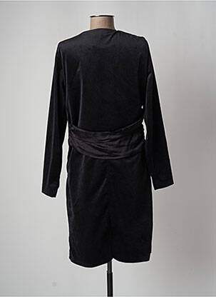 Robe mi-longue noir MORGAN femme