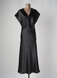 Robe mi-longue noir ASTRID BLACK LABEL femme