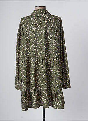 Robe mi-longue vert ONLY femme