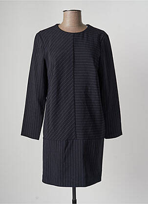 Robe mi-longue bleu MANGO femme
