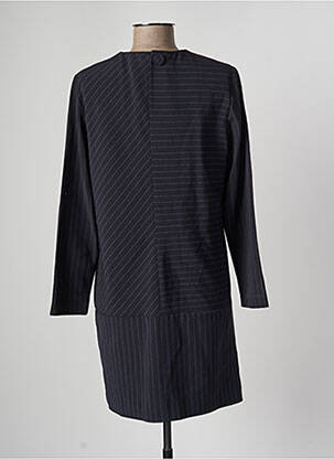 Robe mi-longue bleu MANGO femme