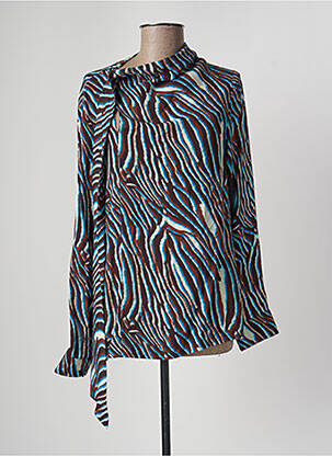 Blouse bleu ASTRID BLACK LABEL femme