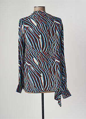 Blouse bleu ASTRID BLACK LABEL femme