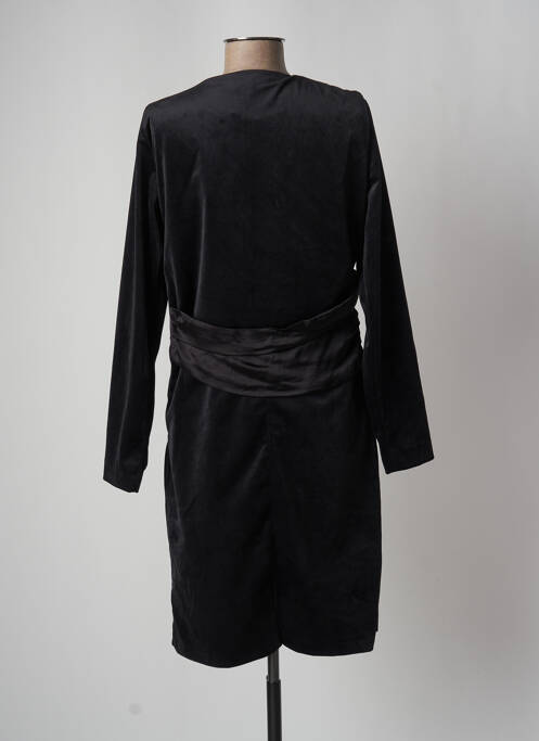 Robe mi-longue noir MORGAN pour femme