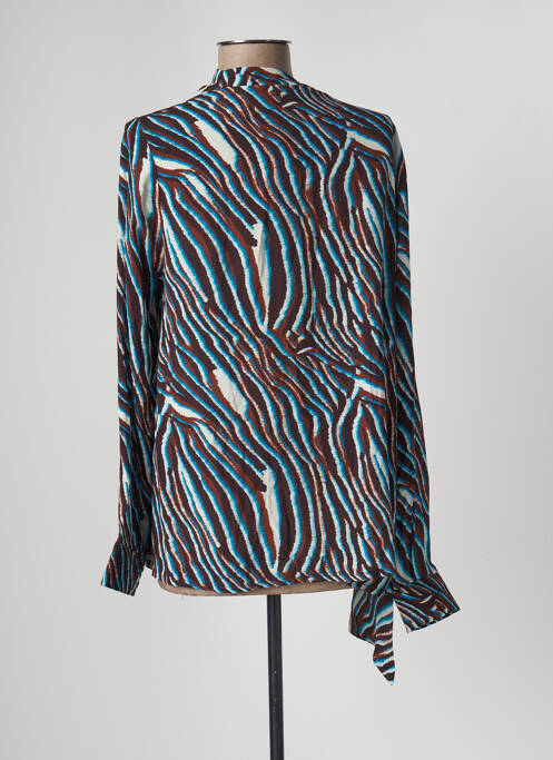 Blouse bleu ASTRID BLACK LABEL pour femme