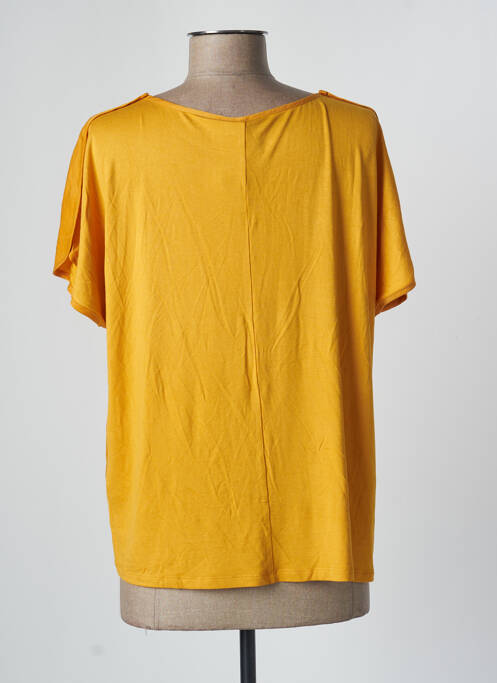 T-shirt jaune VERO MODA pour femme