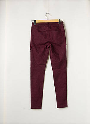 Pantalon cargo rouge VERO MODA femme