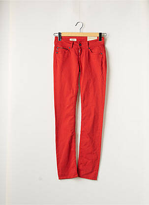 Jeans coupe large rouge PEPE femme
