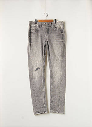 Jeans coupe slim gris STREET ONE femme