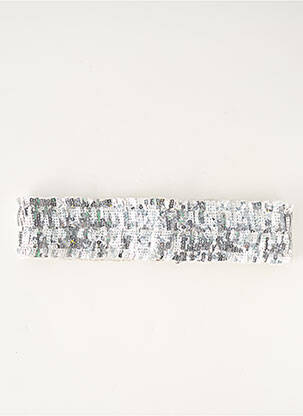 Ceinture argent PIECES femme