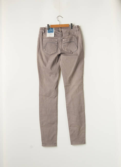 Jeans coupe slim gris STREET ONE pour femme