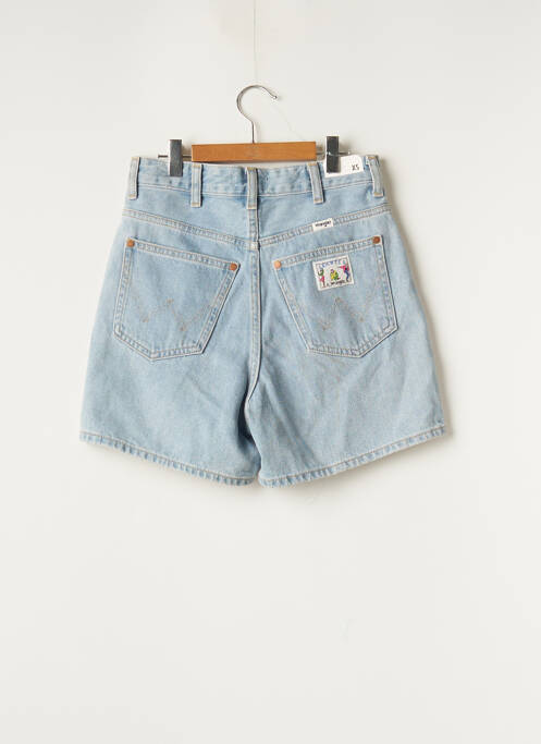 Short bleu WRANGLER pour femme