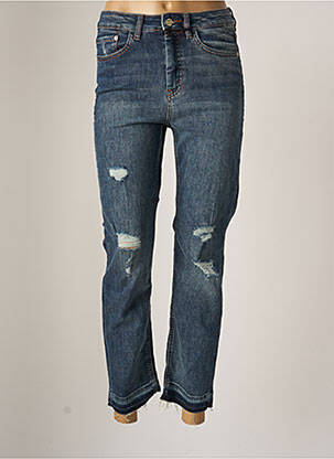 Jeans coupe slim bleu MANGO femme