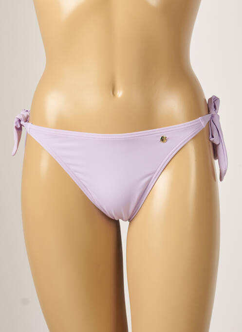 Bas de maillot de bain violet ONLY pour femme