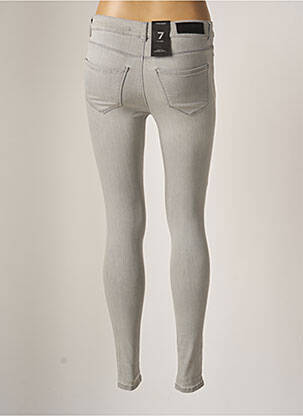 Jeans coupe slim gris VERO MODA femme