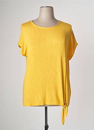 T-shirt jaune STREET ONE pour femme