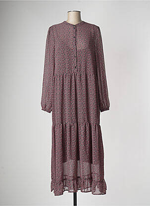 Robe mi-longue noir VERO MODA femme