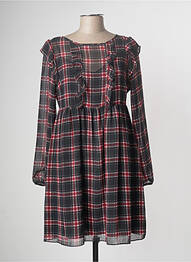 Robe mi-longue noir NAF NAF femme
