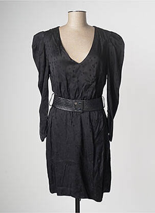 Robe mi-longue noir GUESS femme