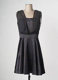Robe mi-longue noir MORGAN femme