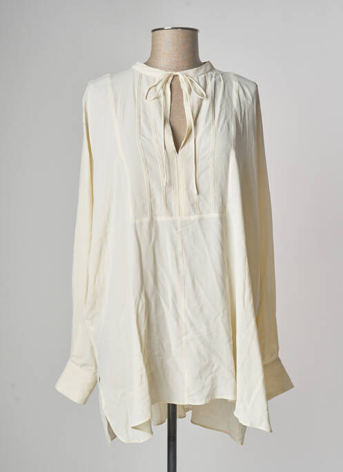 Blouse blanc MANGO pour femme