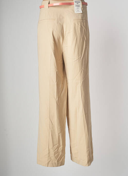 Pantalon chino beige TOM TAILOR pour femme