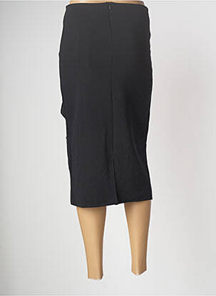 Jupe mi-longue noir ASTRID BLACK LABEL femme
