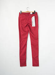 Jeans skinny rouge VERO MODA pour femme seconde vue