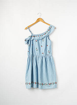 Robe mi-longue bleu GUESS fille