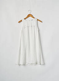 Robe mi-longue blanc GUESS fille