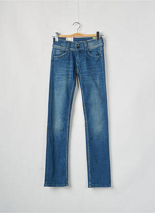 Jeans coupe slim bleu PEPE femme