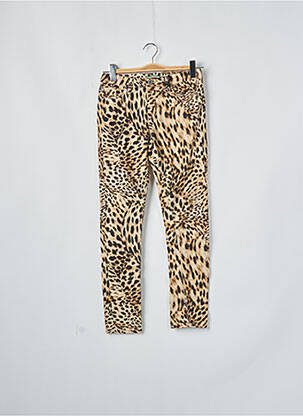 Pantalon 7/8 marron PLEASE femme