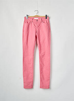 Jeans coupe slim rouge MAC femme