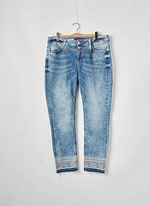 Jeans coupe slim bleu STREET ONE pour femme