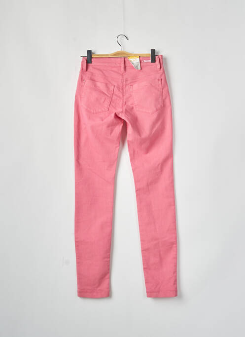 Jeans coupe slim rouge MAC pour femme