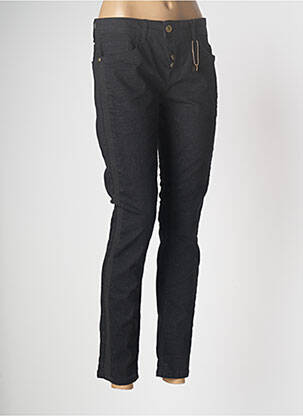Jeans coupe slim noir STREET ONE femme