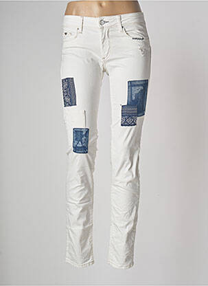 Jeans skinny blanc SALSA pour femme