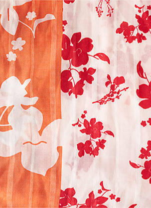 Foulard rouge ESPRIT femme