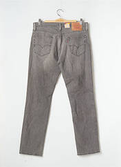 Jeans coupe droite gris LEVIS pour homme seconde vue