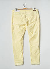 Pantalon 7/8 jaune OPUS pour femme seconde vue