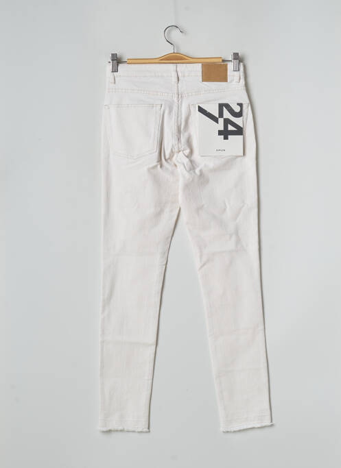 Jeans coupe slim blanc OPUS femme