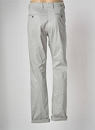 Pantalon chino argent LERROS homme