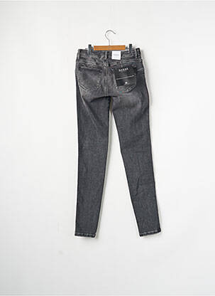 Jeans coupe slim gris GUESS femme