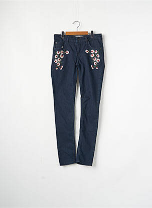 Jeans coupe slim bleu MANGO femme
